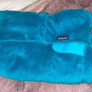 Patagonia blue sweatshirt